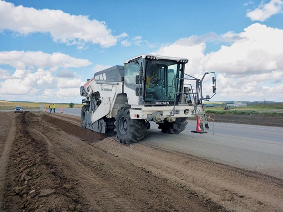 WR 240 X Recicladora en frío y estabilizadora Wirtgen