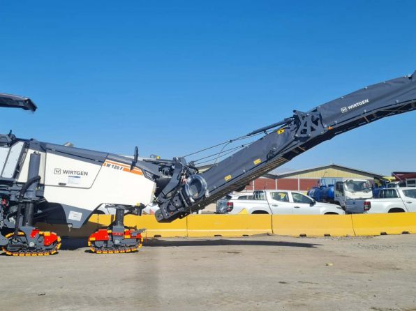 Una solución amigable con el medioambiente: así es la innovadora fresadora Wirtgen W120F que Salfa trae a Chile